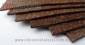 corcho nitrilo grano fino VIBRONIVELADORES